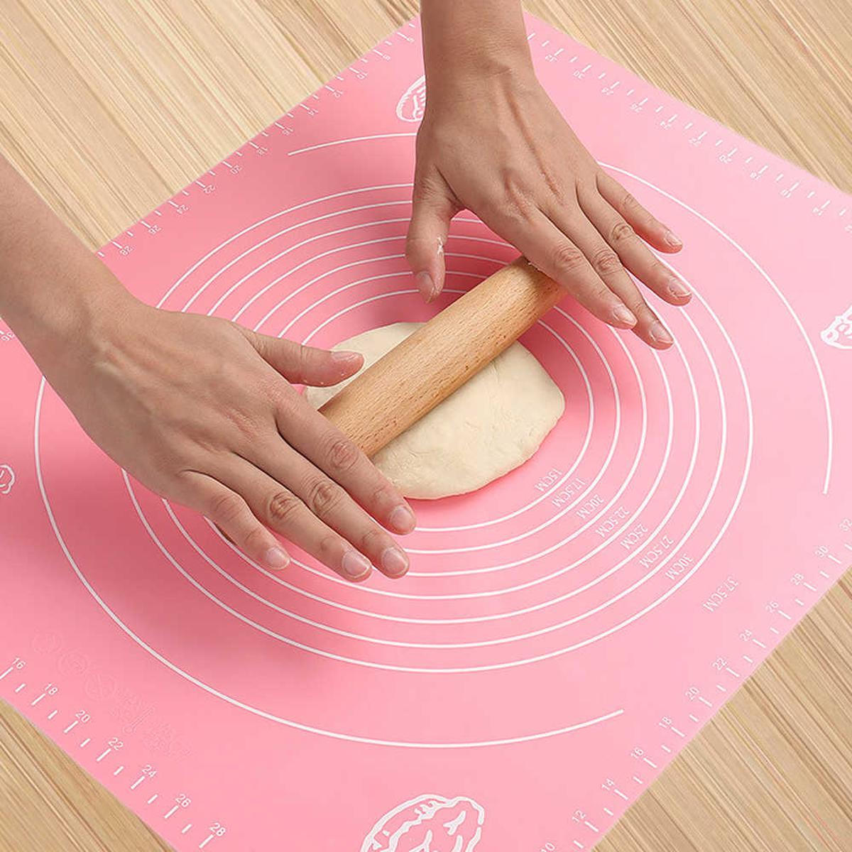 Silicone Mat with Measurements For Baking Mat, Dough Pad with Scales Sugar craft, Fondant