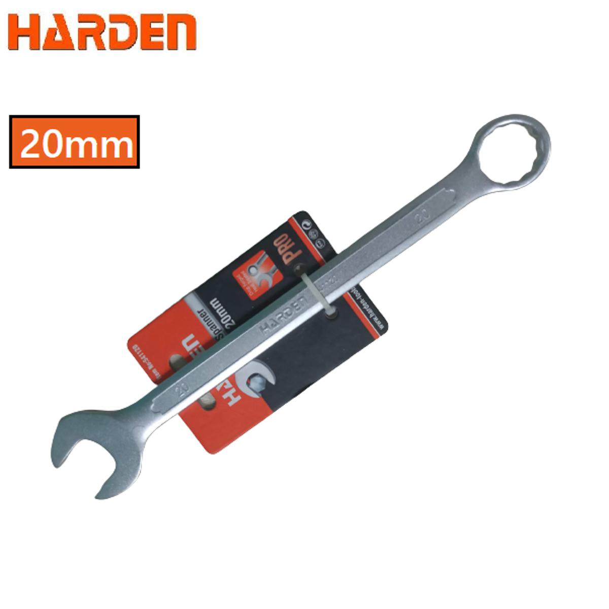 Harden 20mm Combination Spanner Wrench Spanner Fixed Flat Torque Head Top Quality 541120