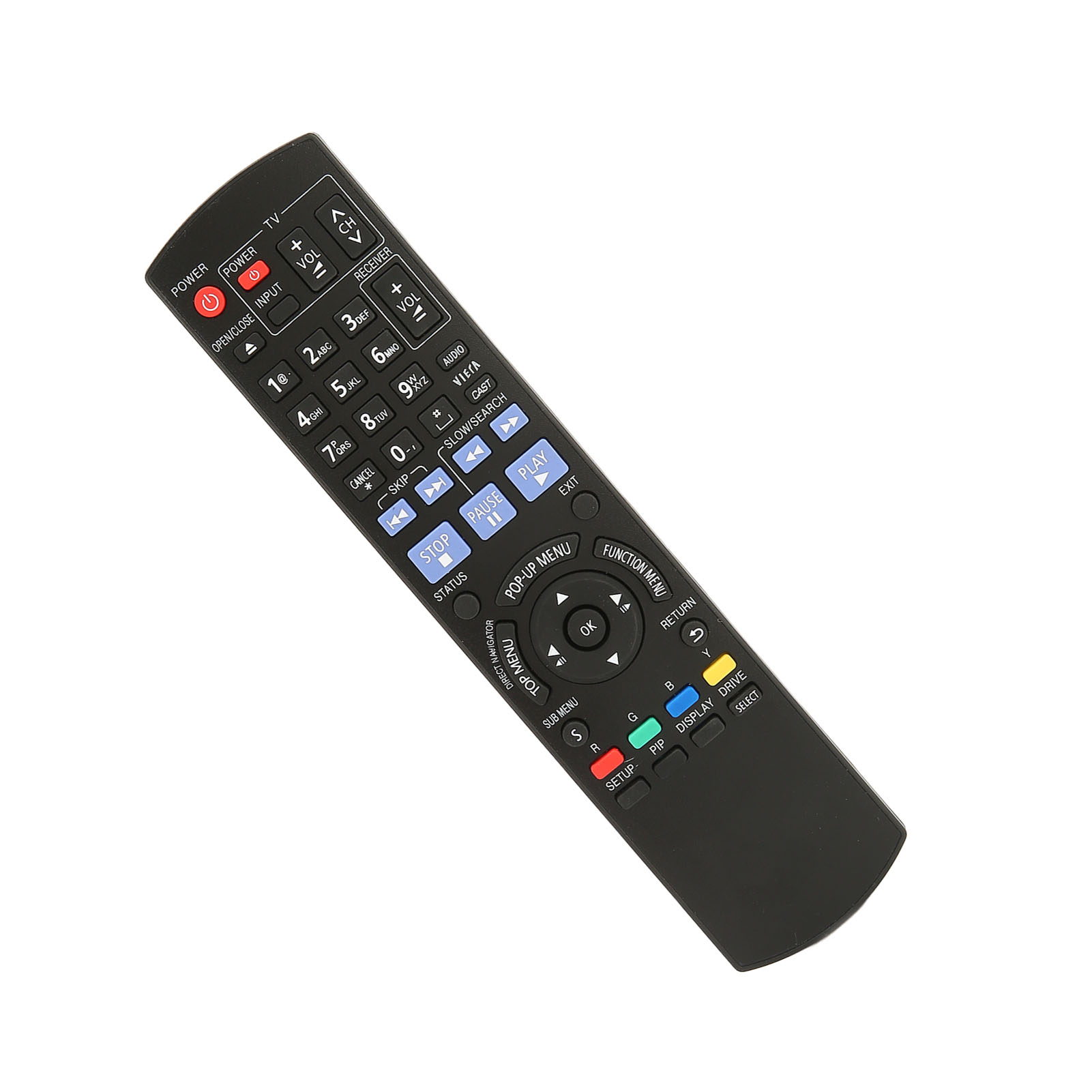 Disc Player Remote Control for DMP BDT300 BDT350 BD80K BD605K BD601K BD80 BD60 BD601. 