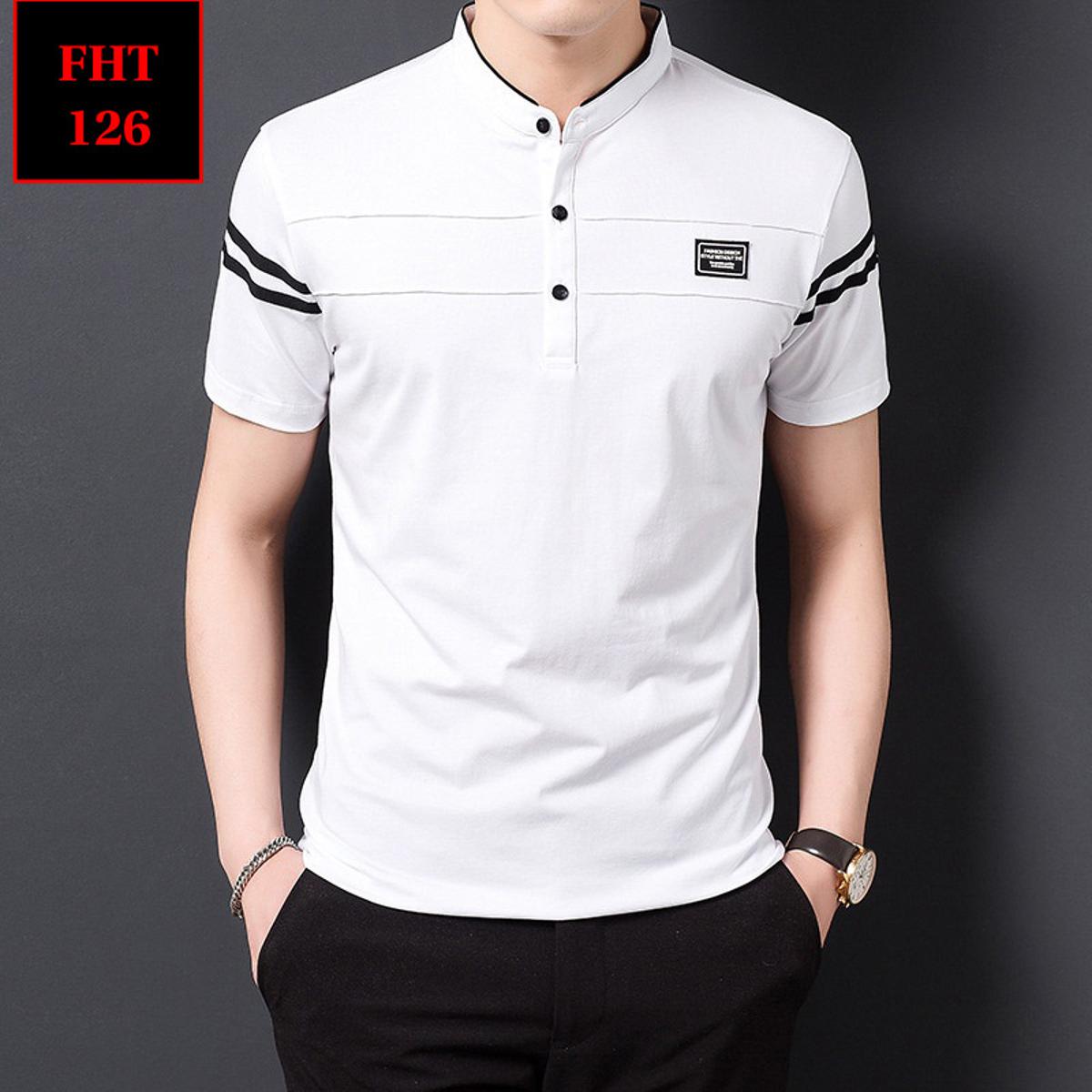 White colour premium quality polo shirt - Polo T Shirt - Polo T Shirt