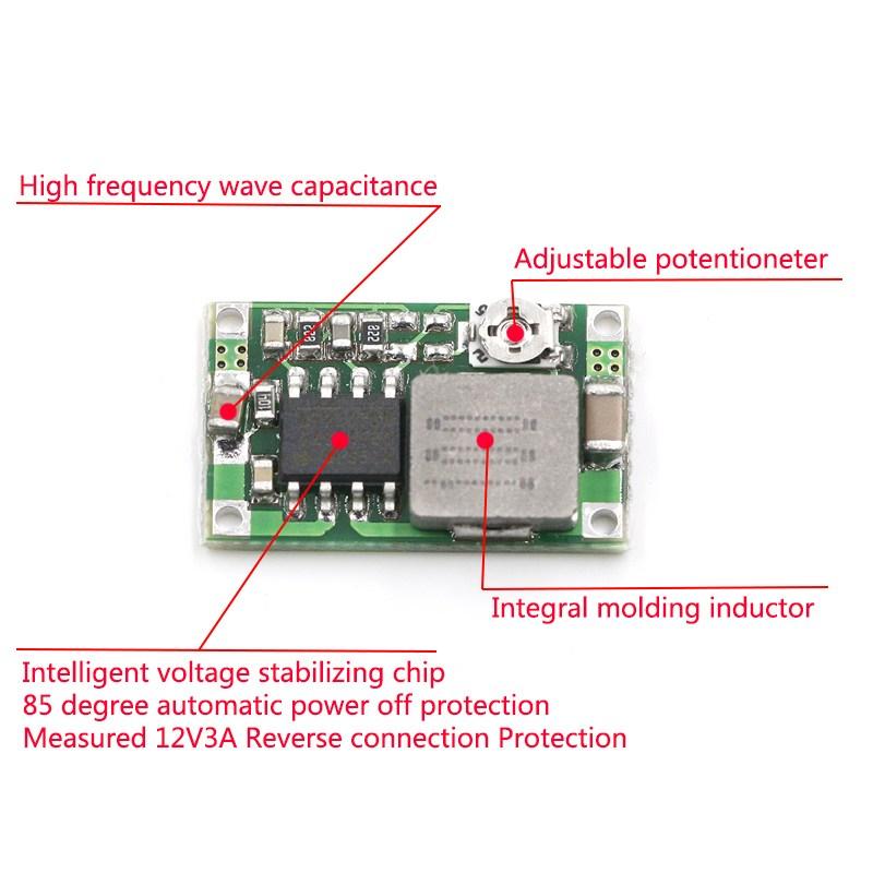 RC Airplane Module Mini 360 DC-DC Buck Converter Step Down. 