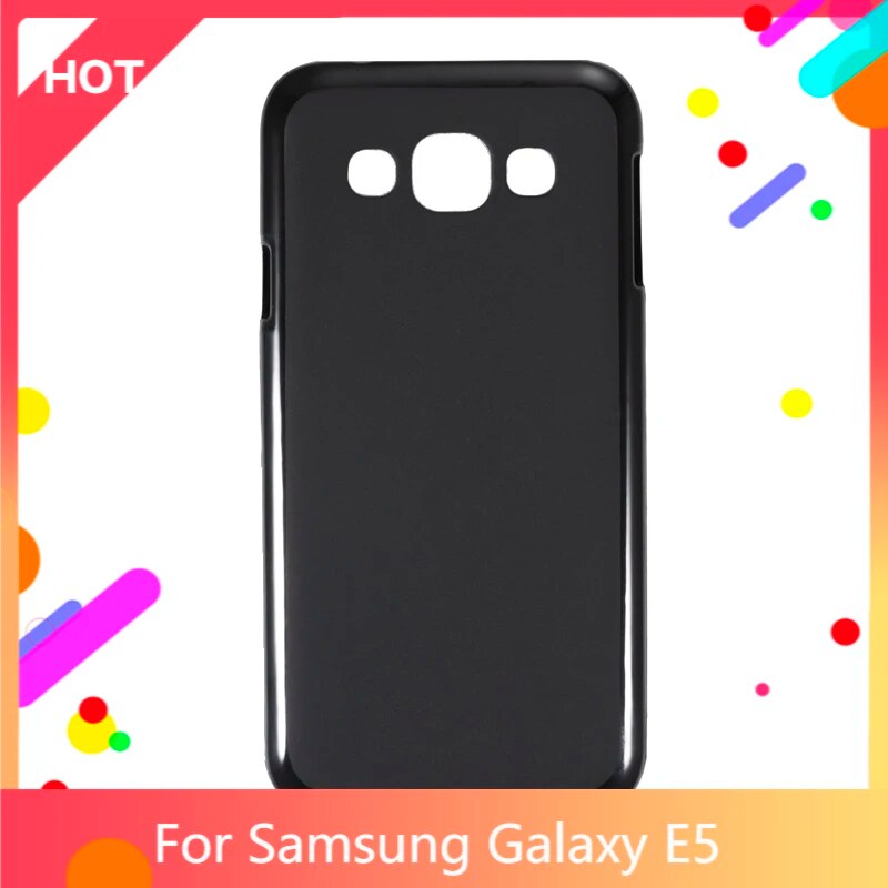 Galaxy E5 Case Matte Soft Silicone TPU Back Cover For Samsung Galaxy E5 Phone Case Slim shockproof