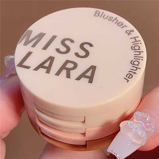 Miss Lara - 3 in 1 Blusher + Highlighter. 