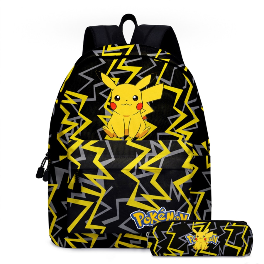 Pokemon Go Backpack Pikachu Anime Kids Bags Big Capacity Travel Bag Pocket Monster Students Backpack Girls Boys Birthday Gifts. 
