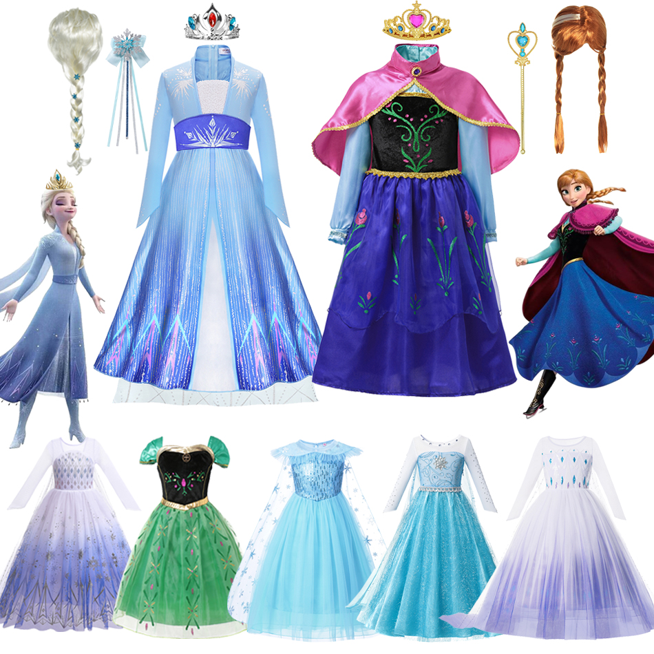 Frozen Elsa Costume Ropa Para NiÃ±as De Frozen Vestido Elsa