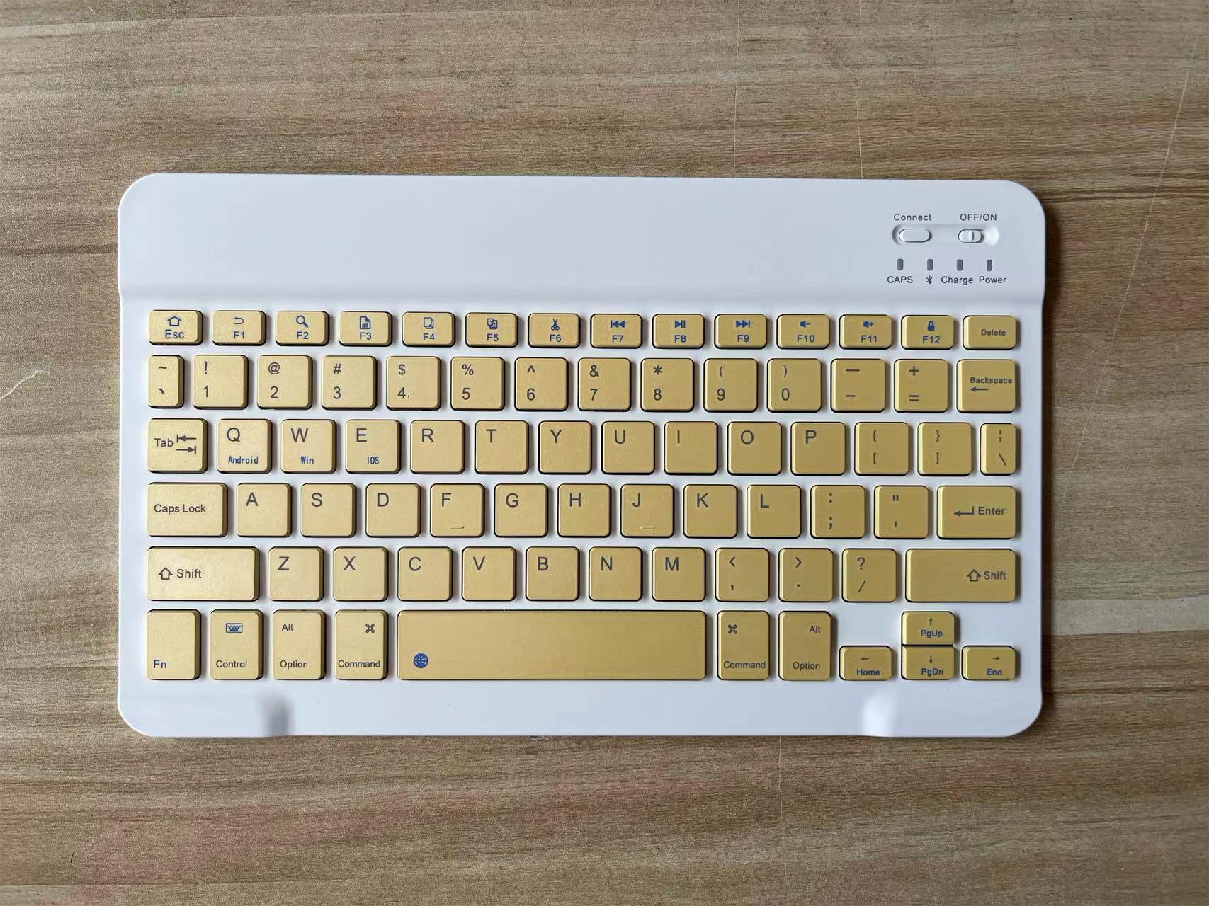 Factory wholesale bluetooth keyboard, android mobile phone tablet, portable, luminous touch keyboard, color bluetooth keyboard, mouse. 