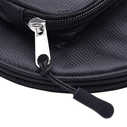 10 Pieces Zipper Pull Zip Tags Cord Pulls Zipper Extension (Black). 