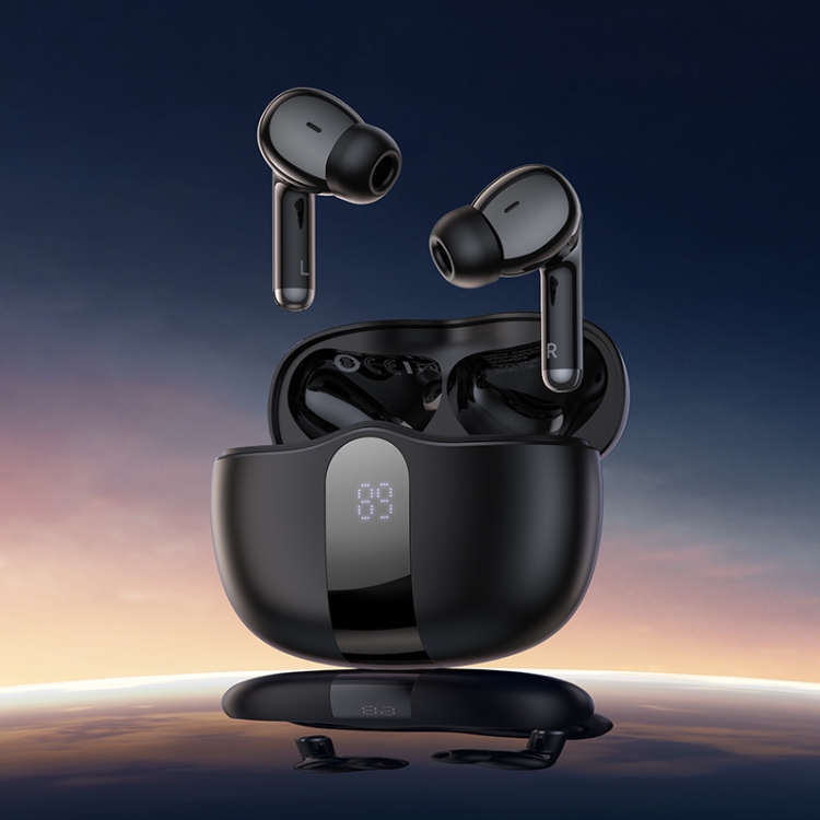 Borofone FQ3 Soulmate ANC+ENC Noise Reduction Wireless BT Headset TWS Earbuds(Black). 