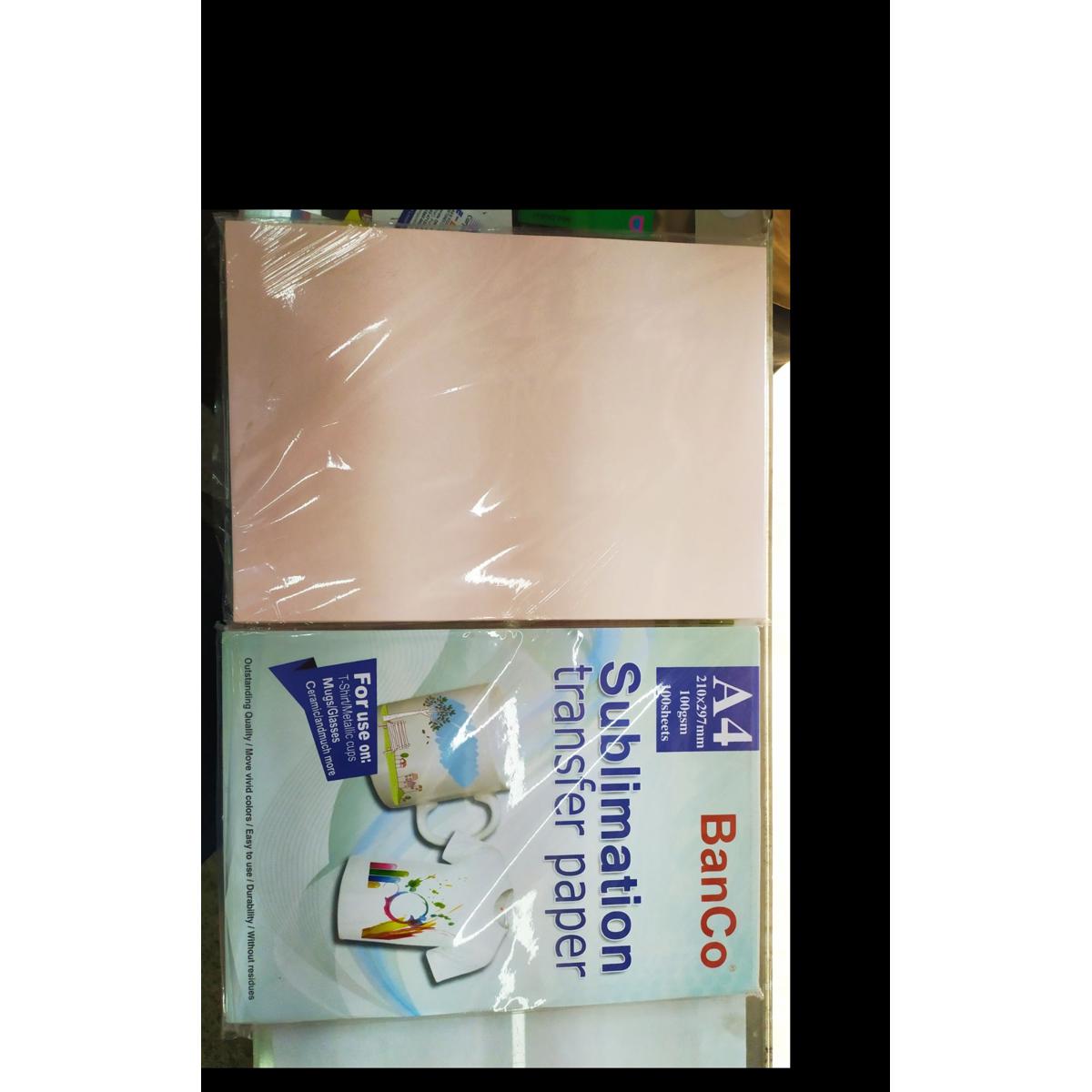 t shart print paper / sublimation paper / paper 100 sheet pkt