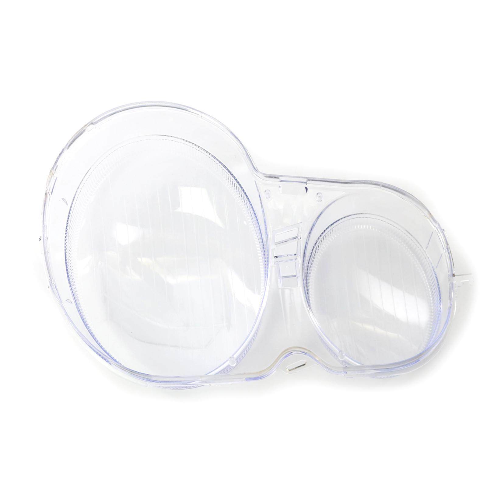 Front Headlight Headlamp Lens Cover Shell Fit for Mercedes E300 W210 E-Class 1996-1999 - left. 