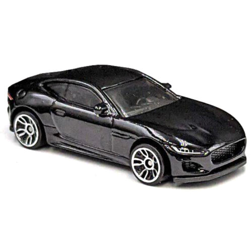 Hotwheels 2020 Jaguar F-Type Color Black, Scale - 1:64. 