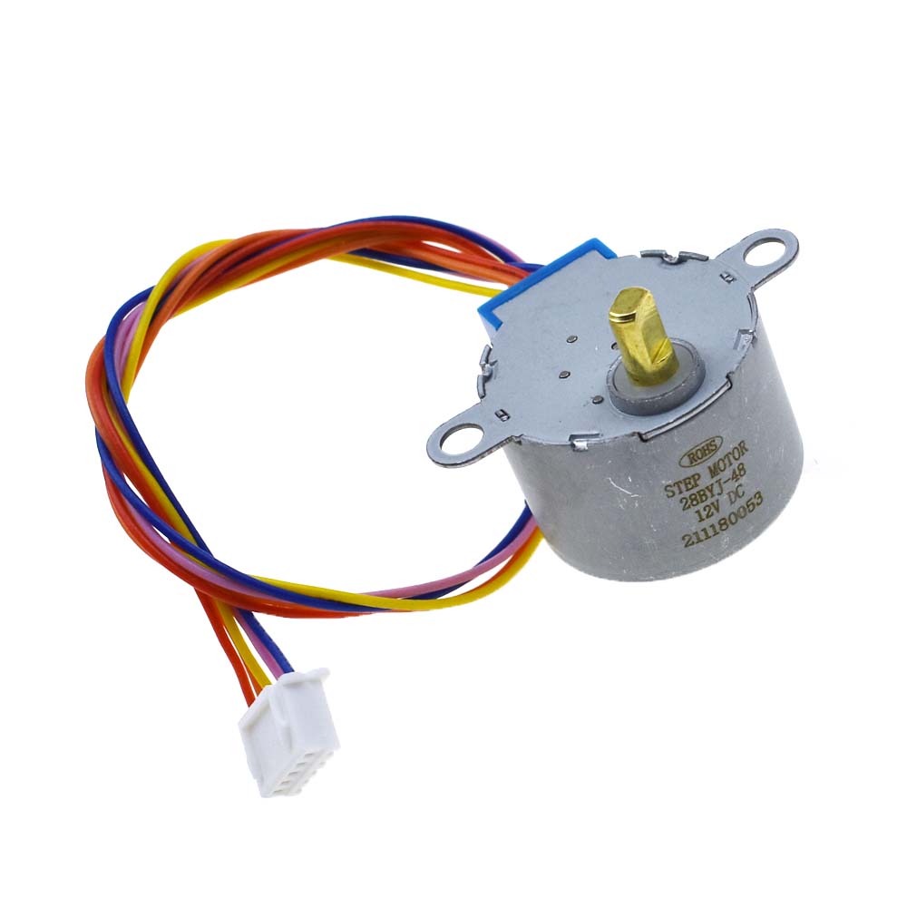 DC 5V 12V stepper motor 28BYJ-48-12V 28BYJ-48-5V 1/64 4-phase 5-wire ...