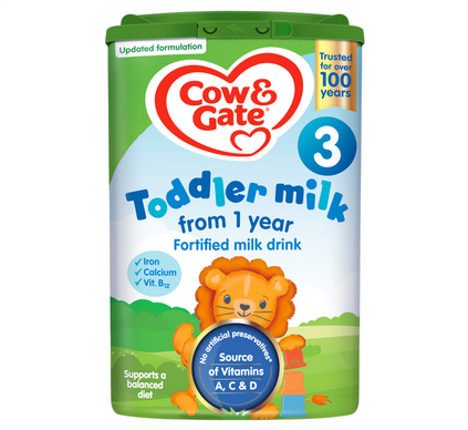 Cow & Gate 3 Growing Up Milk Formula 800g (UK)