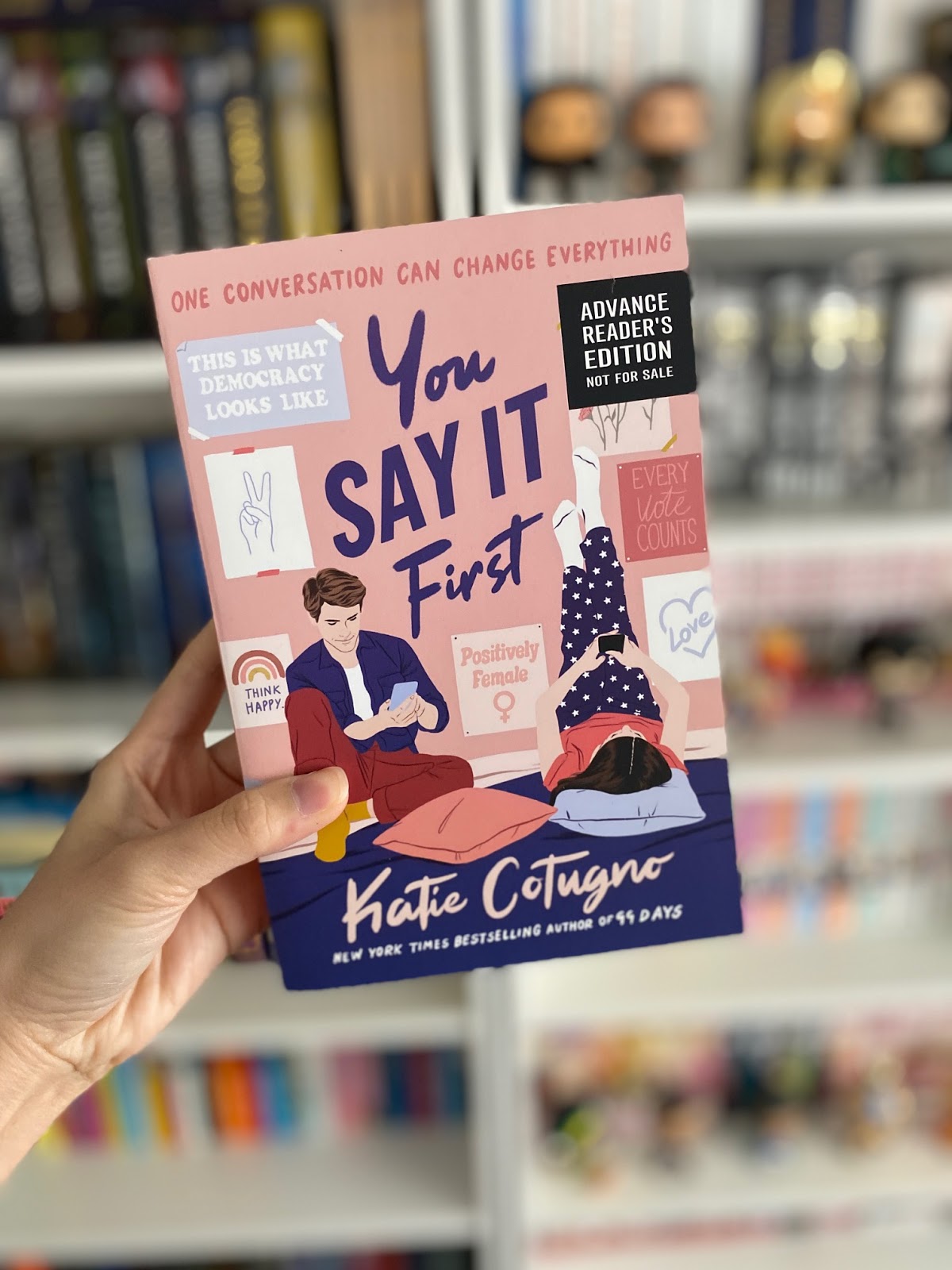 You Say It First by Katie Cotugno  ( Premium Paper and Matte Cover ). 