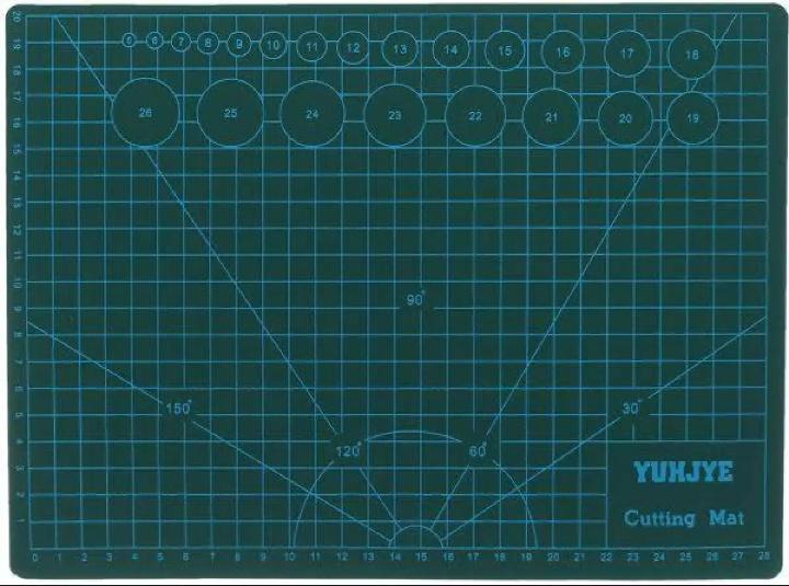 A3 Double Sided Self Healing Cutting Mat - Size 45 * 30 cm. 