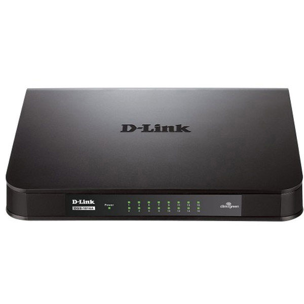 D-Link DES-1016A 16 Port 10/100M Rackmount Unmanaged Switch. 