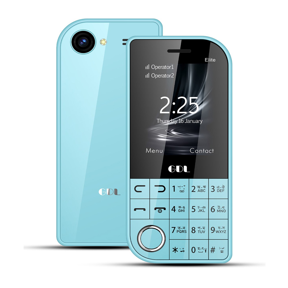GDL Elite Exclusive Design Dual-SIM Basic Mobile. 