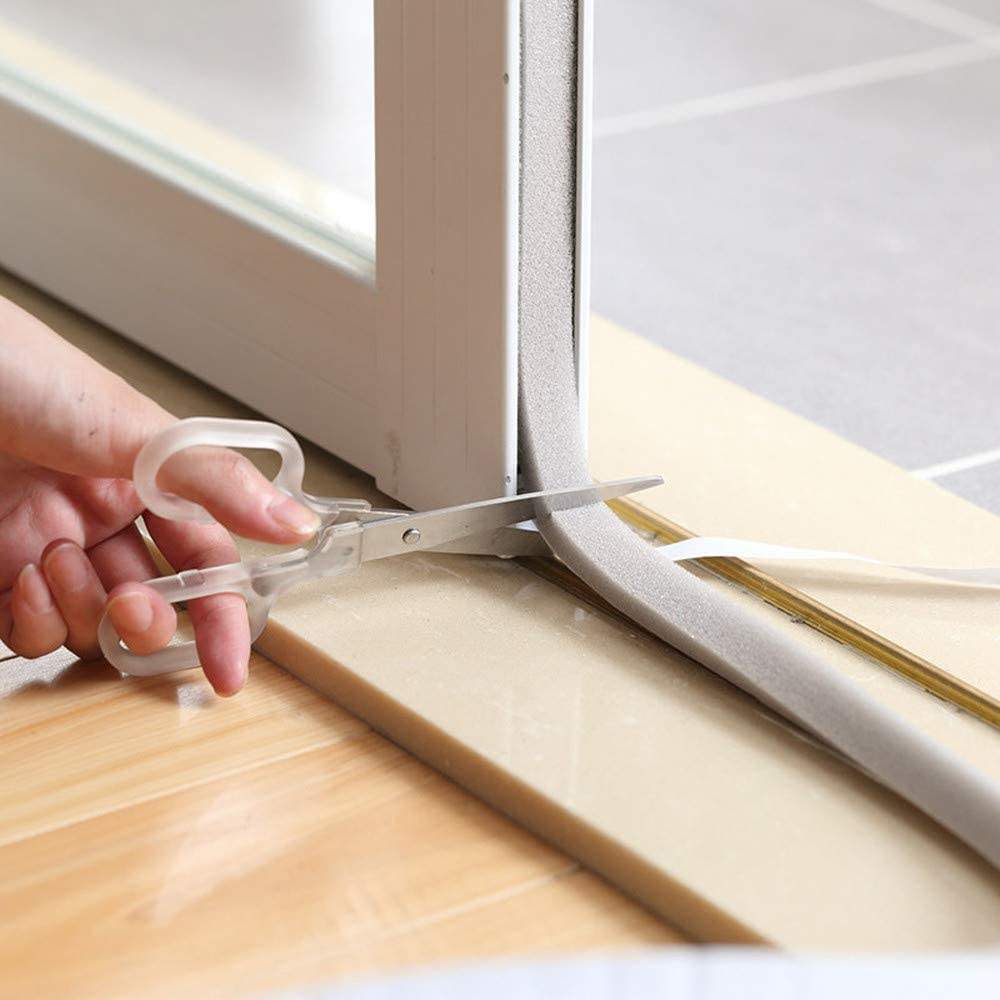 2M Self-Adhesive Door Window Sealing Sponge Strip Acoustic Foam Panel High-Density Acoustic Foam Panel Door Window Foam Dust-Proof Sealing Strip. 