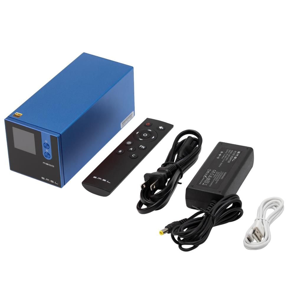 New Version SMSL M300 MKII Audio DAC AK4497 Native DSD512 PCM768kHz USB Optical Coaxial Bluetooth 5.0 Input Balanced Line Output. 