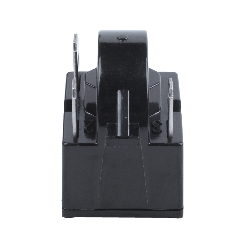 Compressor Thermal Overload Protector for HX1/3HP Refrigerator & 3PIN Terminals Refrigerator PTC Starter Relay 12 Ohm Resistance. 