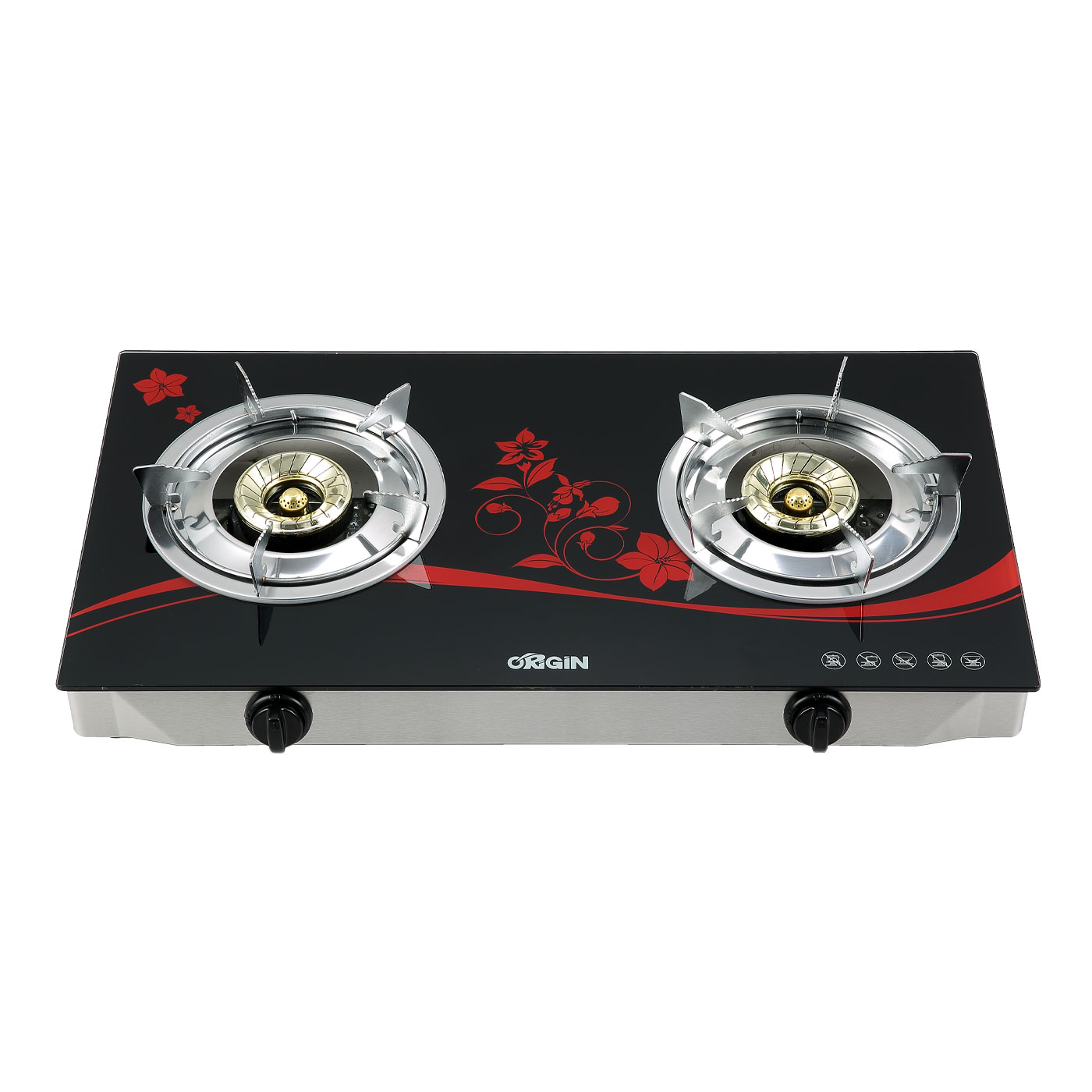 walton glass top gas stove