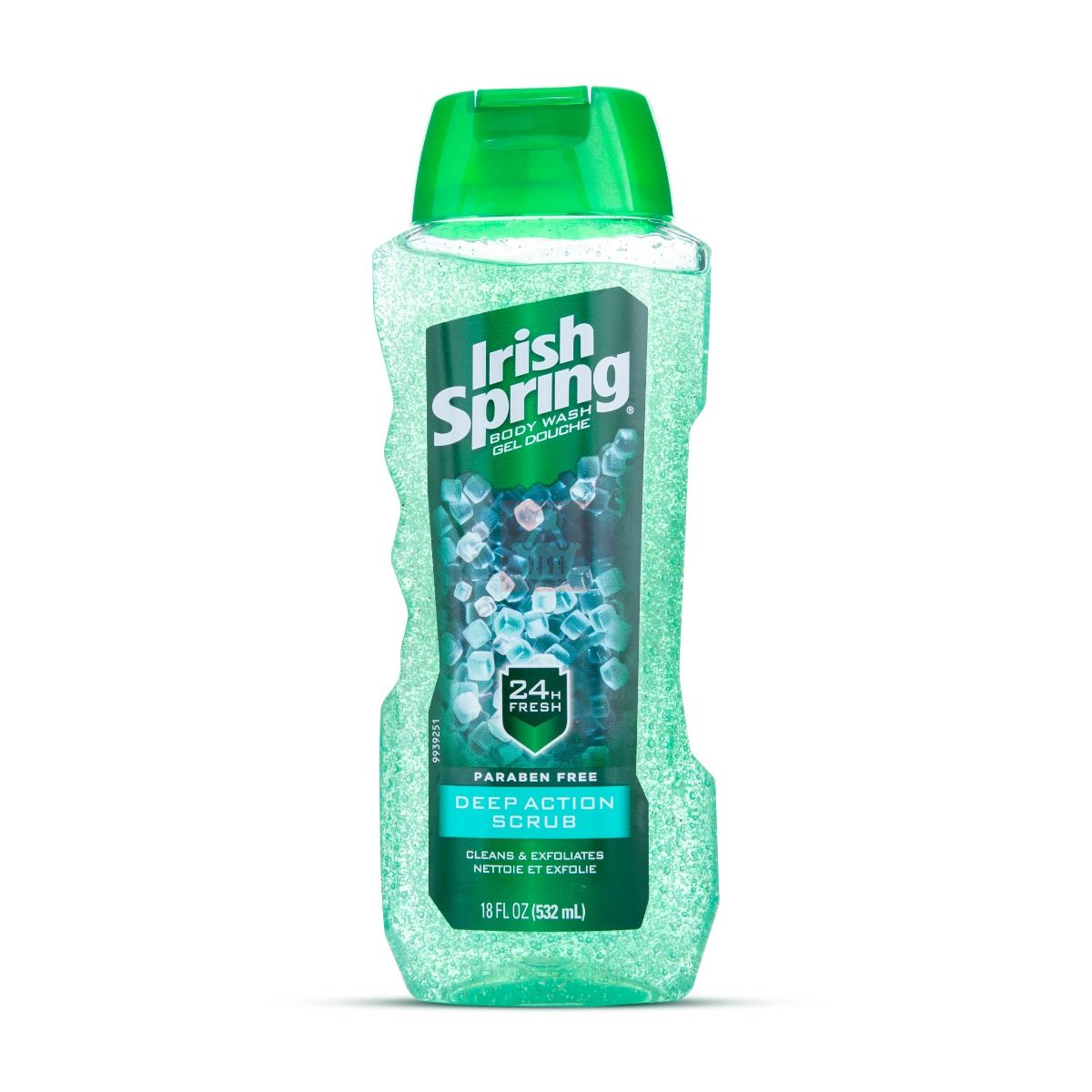 Irish Spring Deep Action Scrub Body Wash 532ml