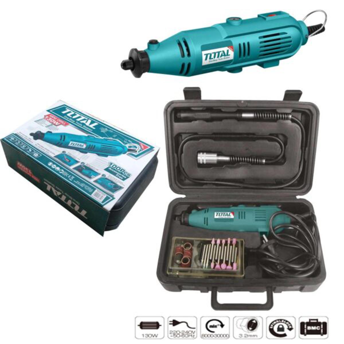 TOTAL 130W MINI GRINDER MACHINE