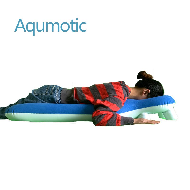 Aqumotic Prone Pillows Ophthalmic Pillow Inflatable Backrest Big Back Injury Sleeping Pad Rectangular Cushion Rehabilitation. 