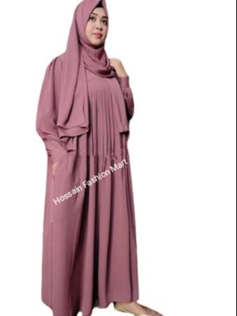Pocket Gown Abaya Burka Kuchi Burka New Style Dubai Cherry Fabrics - Suitable for All Seasons and Occasions. 