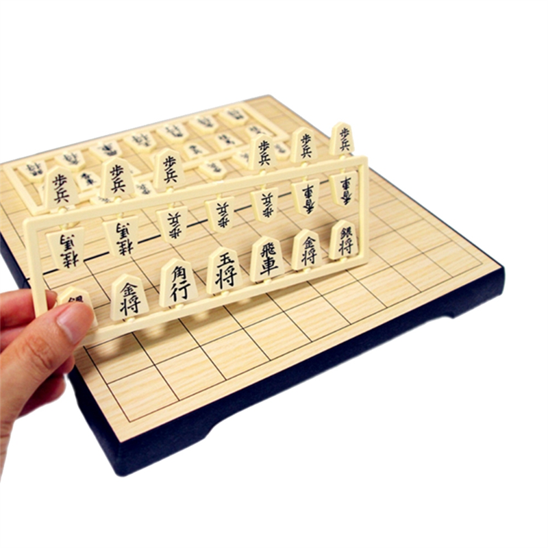 Japan Shogi Magnetic Chess Japan Chess Game Board Game Intelligence Toy Travel Foldable. 