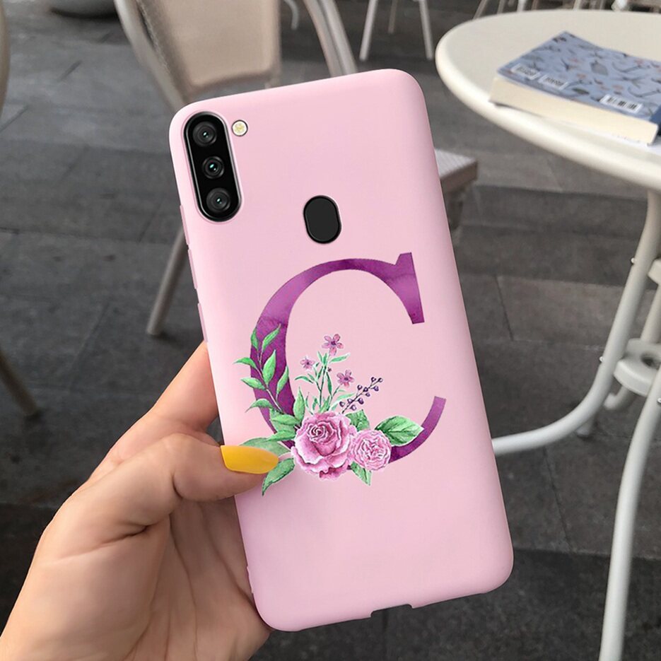 For Samsung A11 Case GalaxyA11 Soft Letters Back Cover For Samsung Galaxy A11 SM-A115F Casing. 