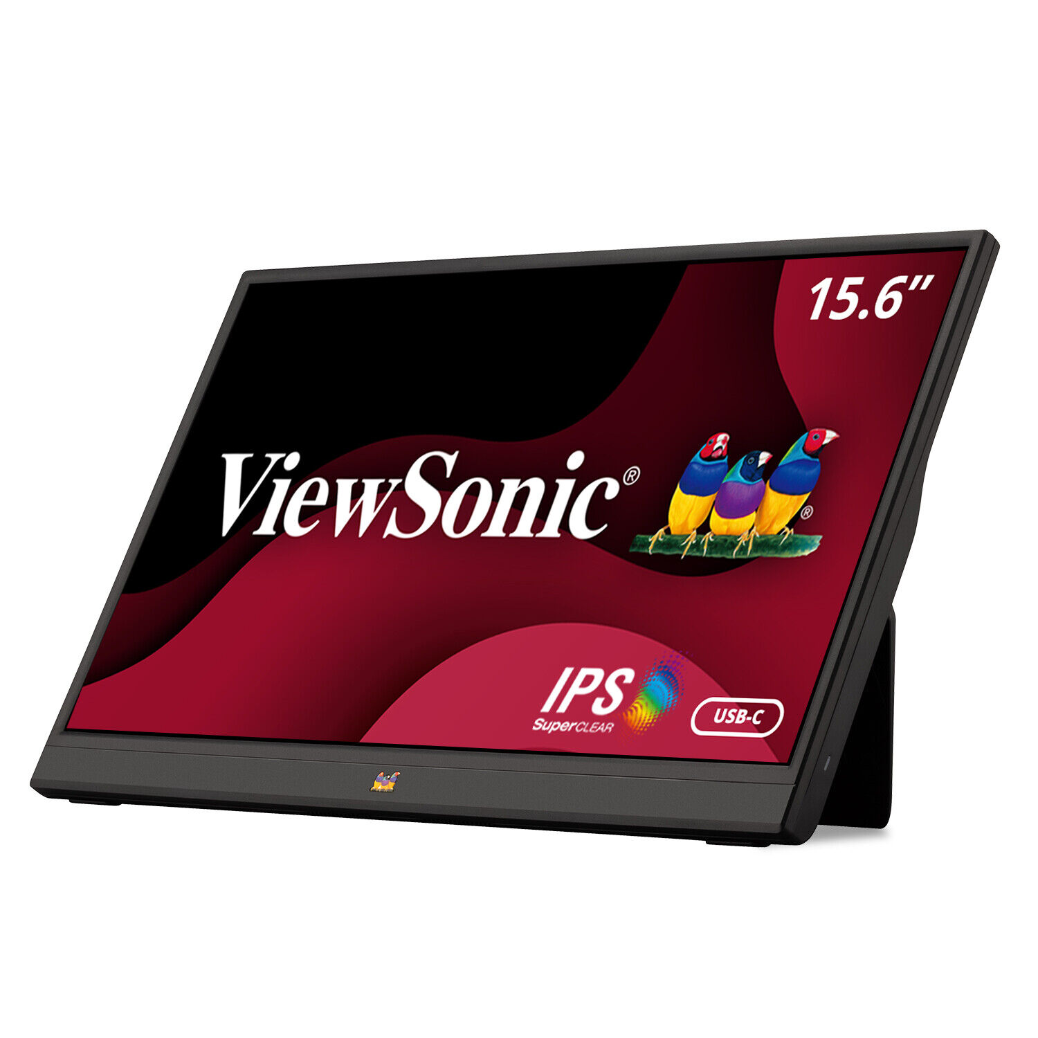 ViewSonic Portable 1080p IPS Monitor VA1655 15.6" with USB C and mini-HDMI. 