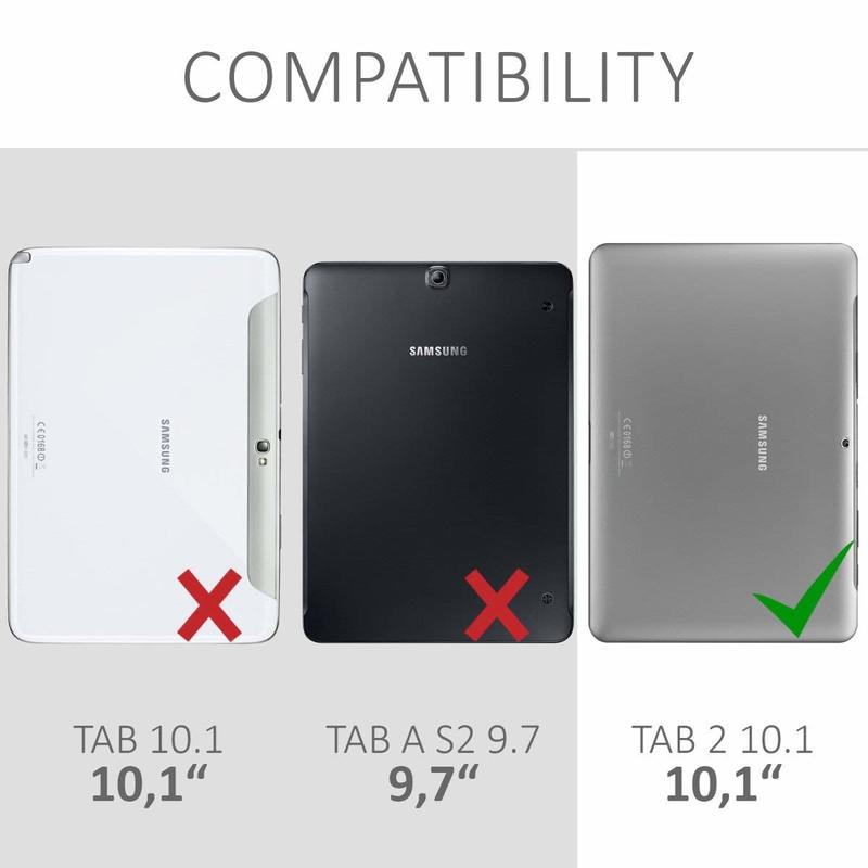 Case for Samsung Galaxy Tab 2 10.1 inch P5100 P5110 P7500 P7510 Tab2 Tablet Case 360 Rotating Bracket Flip Leather Cover. 