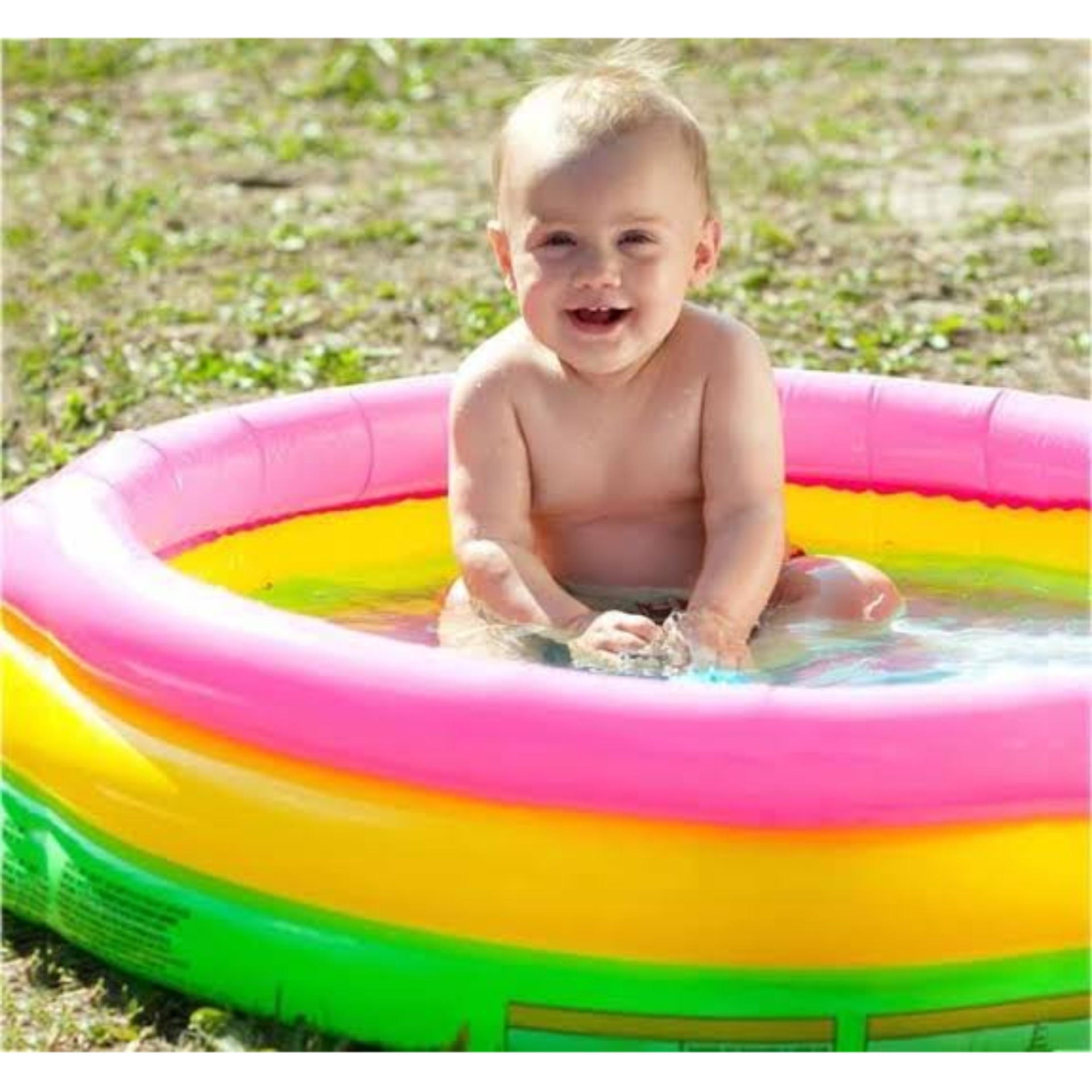 round baby bath tub