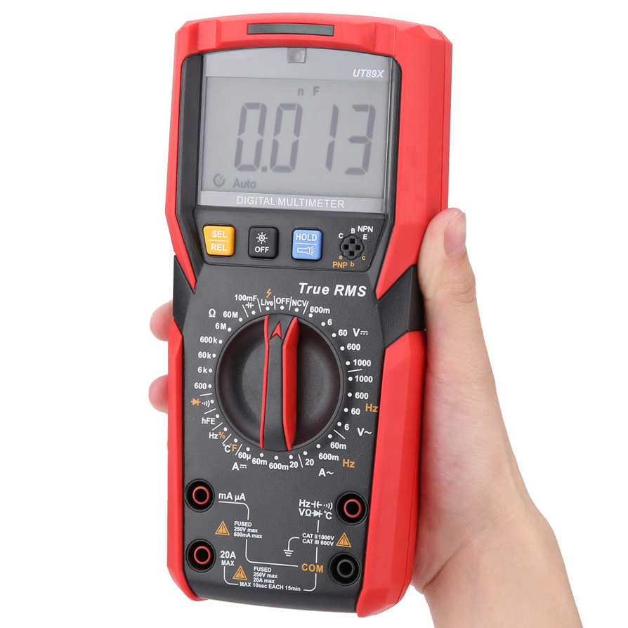 OIMG Uni-T Ut89X/Ut89Xd True Rms Digital Multimeter Voltage /Dc Resistance Meter. 