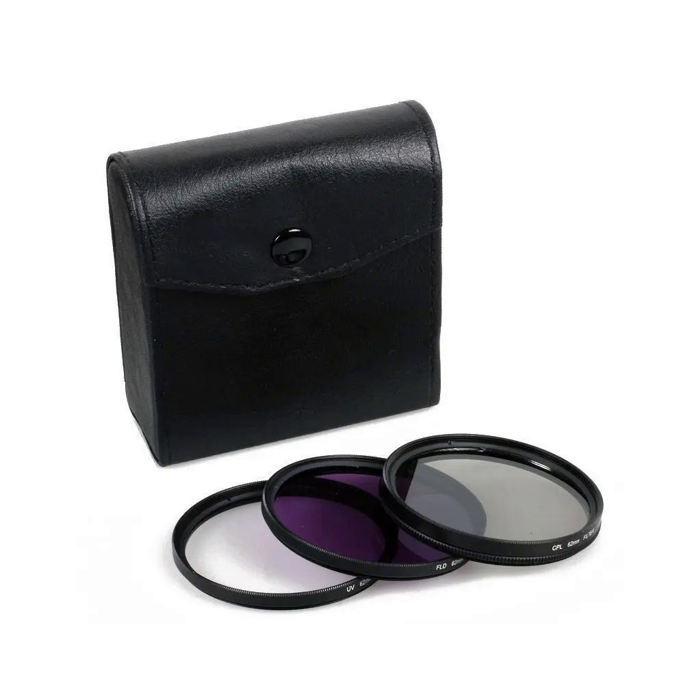 Lightdow FLD CPL UV Lens Filters Kits Lens Filter 49 52 55 58 62 67 72 77 mm for Nikon Cannon Sony Pentax Fujifilm Camera. 