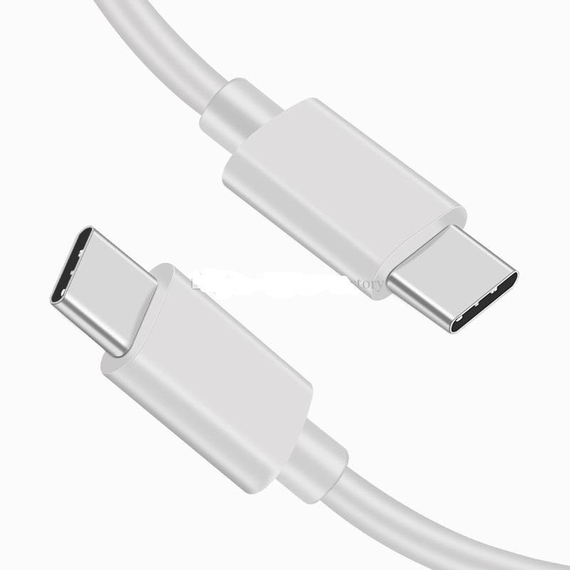 For Samsung Galaxy S20 Plus Type C Cable USB3.0 25W PD USB Type-C To Type-C Fast Charger Cable For S20 S20+ S20 Ultra 1M - Cable Protector. 