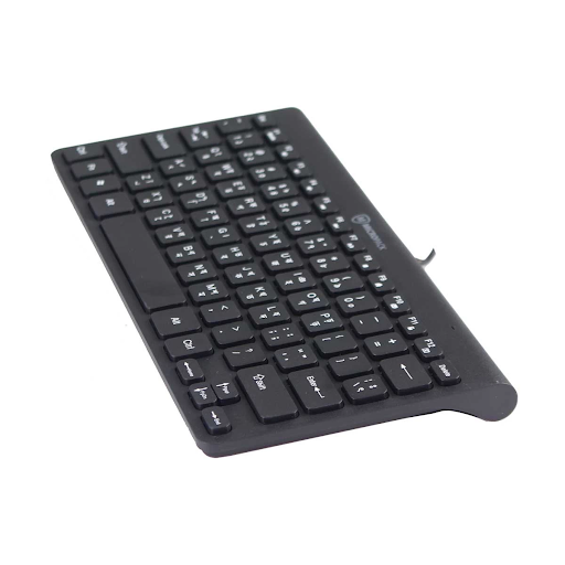 Micropack K2208 Black USB Mini Keyboard with Bangla. 