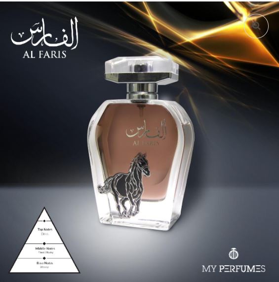 My Perfume Al Faris Eau De Perfume 100 ml for men. 