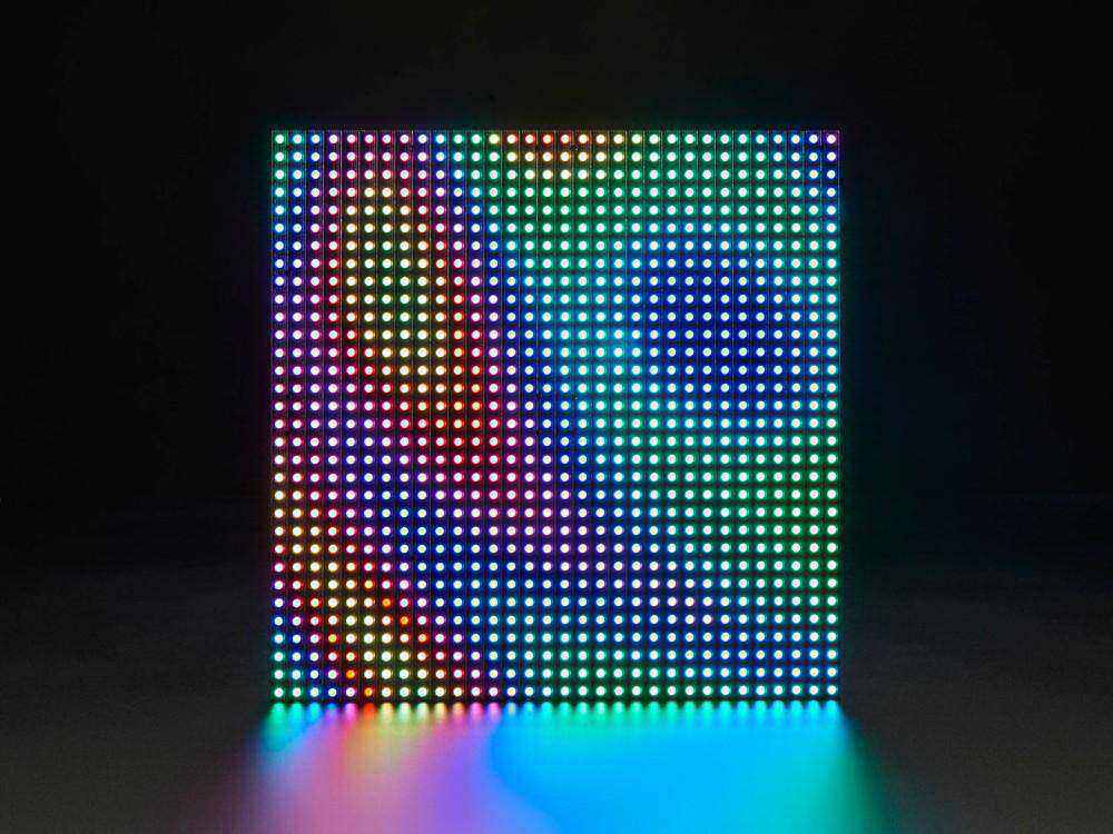 P6 32X32 RGB LED Matrix panel 192x192mm 16scan rate fullcolor led display module (4)