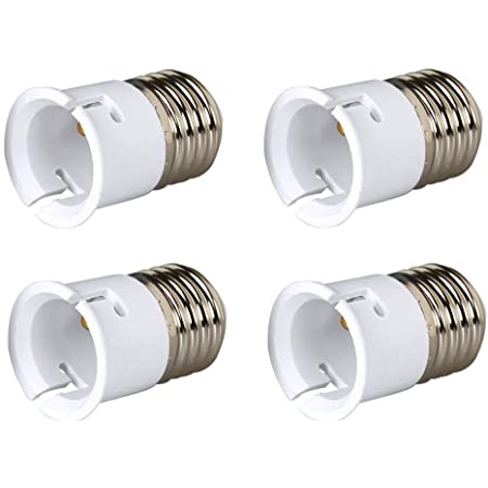 E27 To B22 Bulb Base socket  converter Adaptor 4pcs. 