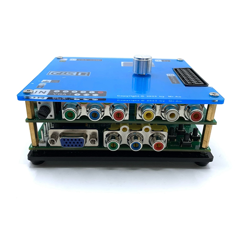 GBS Control Game Video Transcoder Converter Accessories GBSC RGBS VGA Scart Ypbpr Signal to VGA HD Upscalers. 
