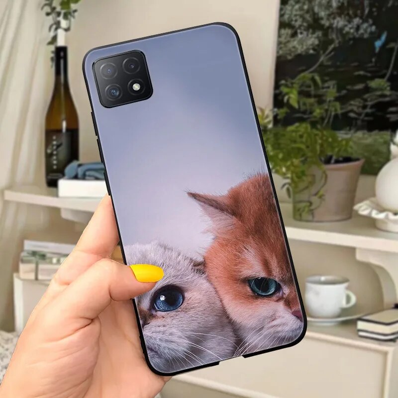 For Oppo A73 5G Case Soft TPU Silicone Back Cover Phone Case for Oppo A73 CPH2161 Case for OPPOA73 A 73 5G Coque Fundas Protect. 