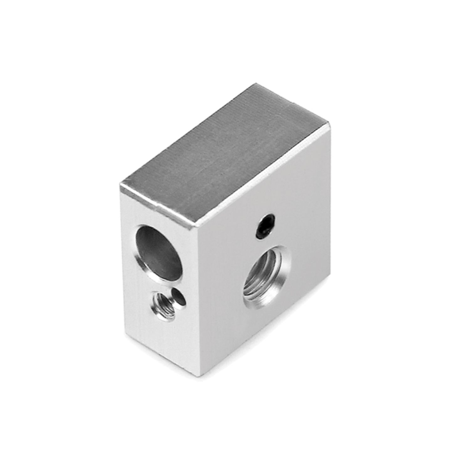 Aluminum Heater Block MakerBot MK7 MK8 Print Head Hot End Heating Block 20*20*10mm for 3D Printer Extruder. 