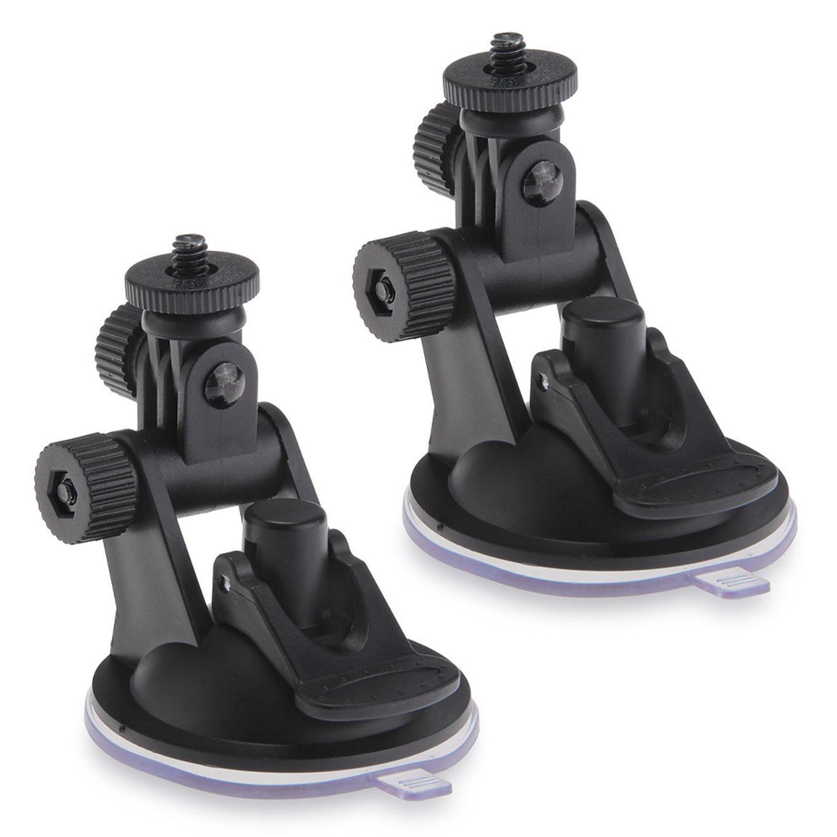 2X Suction FiXing Holder Car Mount for Camera for Hero GPS
