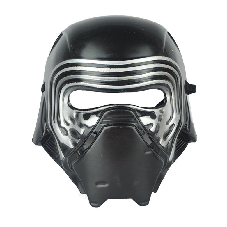 Star Wars Perimeter Black Knight Mask Full Face Mask Away from Awakening Mask Children's Toy Stage Show. 