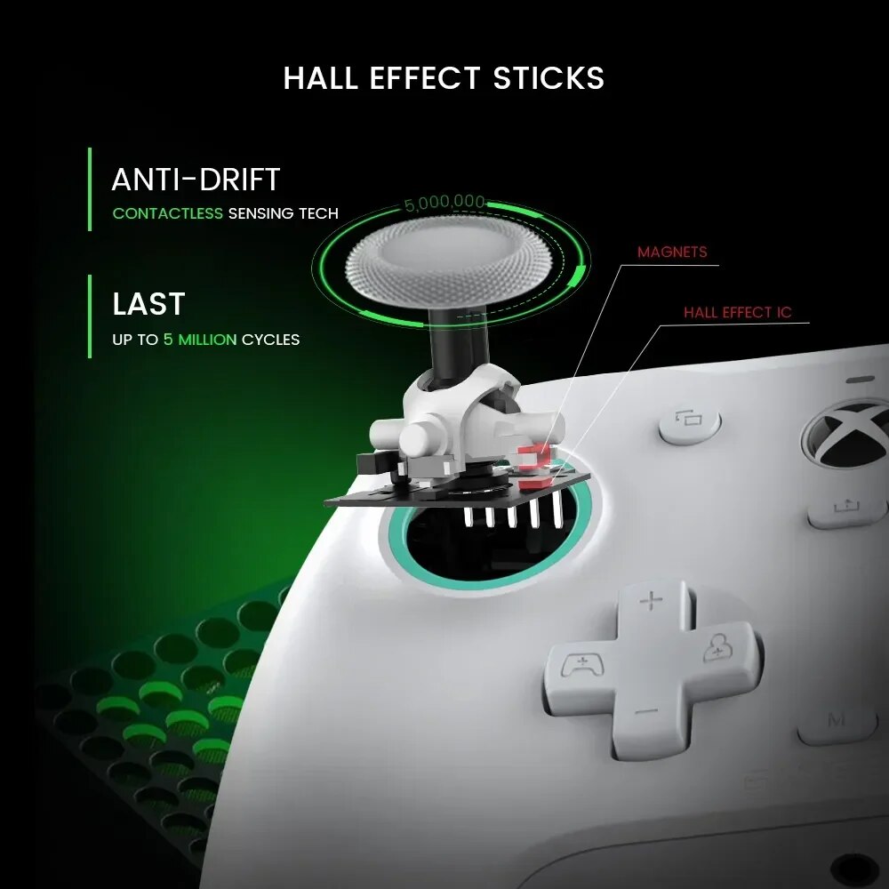 GameSir G7 SE Xbox Gamepad Wired Gaming Controller for Xbox Series X, Series S, Xbox One, with Hall Effect Joystick FreeShipping. 