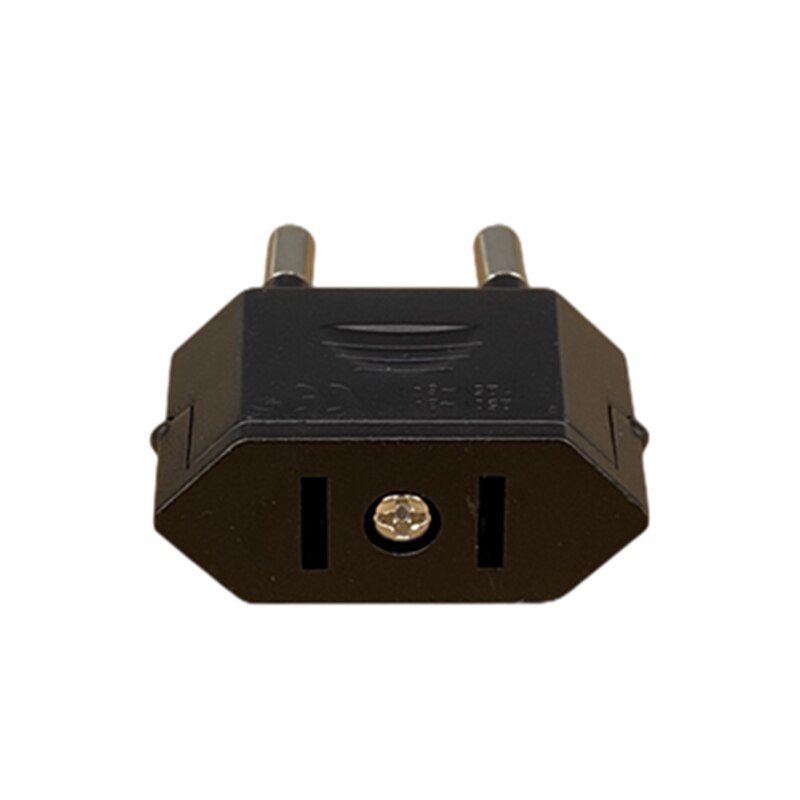 Euro Plug Adapter Power Converter JP CN US To EU Sockets Type C Plug Adapter US To EU AC Electrical Adapters 2 Round AC Outlet. 