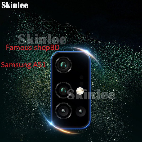 2 in1 Samsung Galaxy A51 Back( Camera Lens Screen Protector +Tempered Glass Protective Glass. 