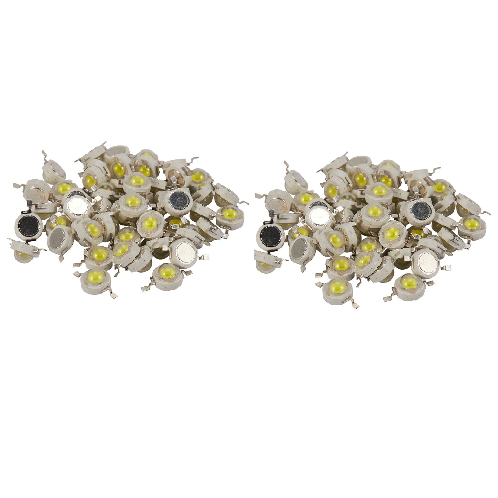 100Pcs 1W Diode High  Cool White Led Beads 1 Watt Lamp Chip 3V-3.4V. 